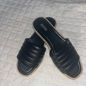 Michael Kors Royce Espadrille Slide Sandals